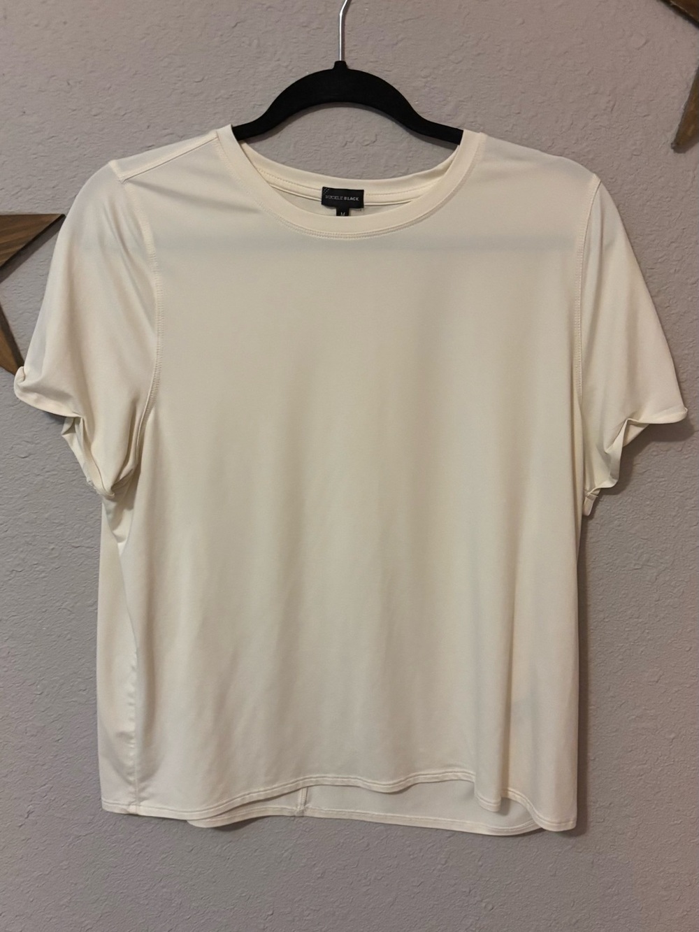 Buckle black cream layering shirt medium